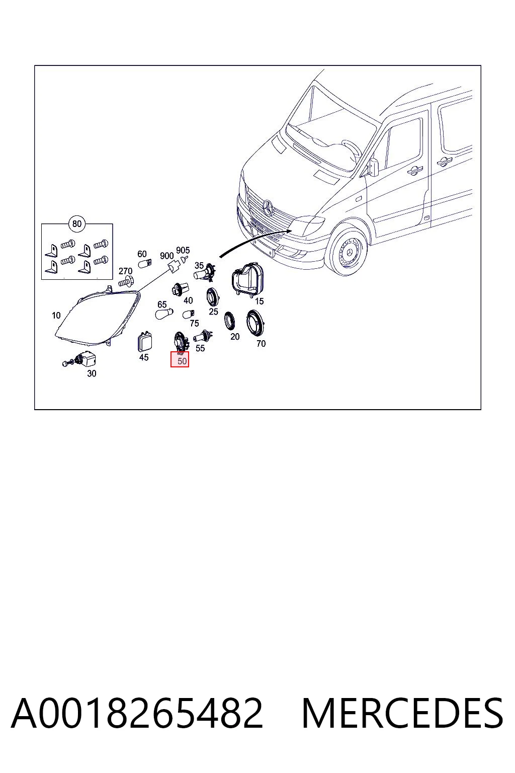 A0018265482 Mercedes