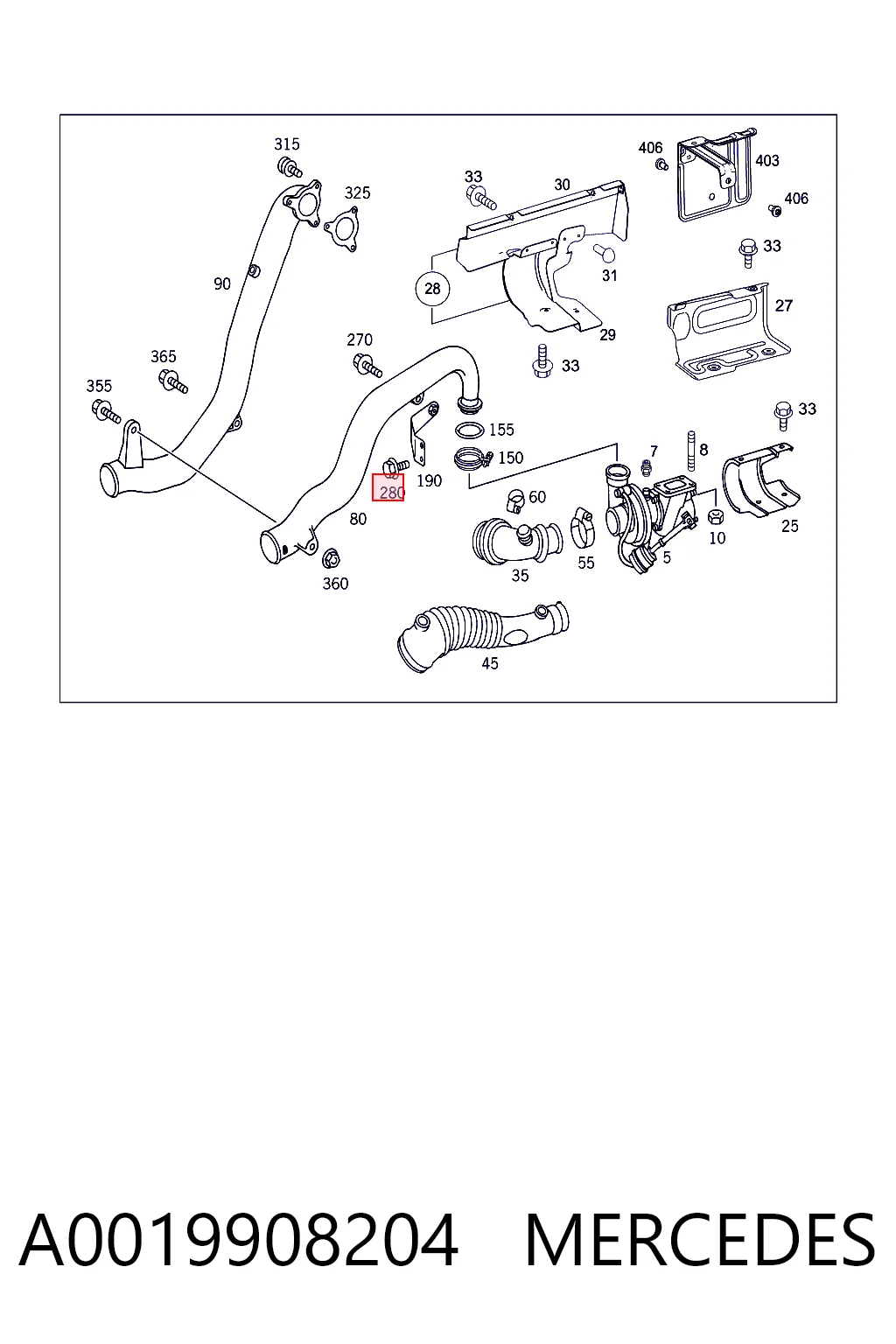  A910143010009 Mercedes
