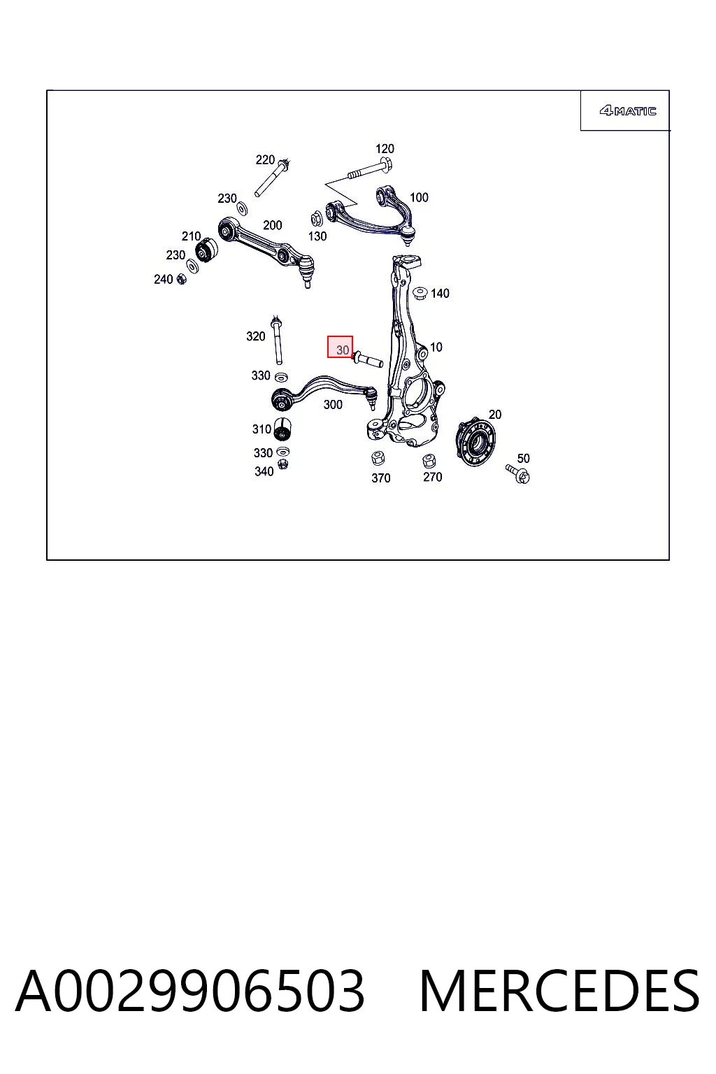 A0029906503 Mercedes 