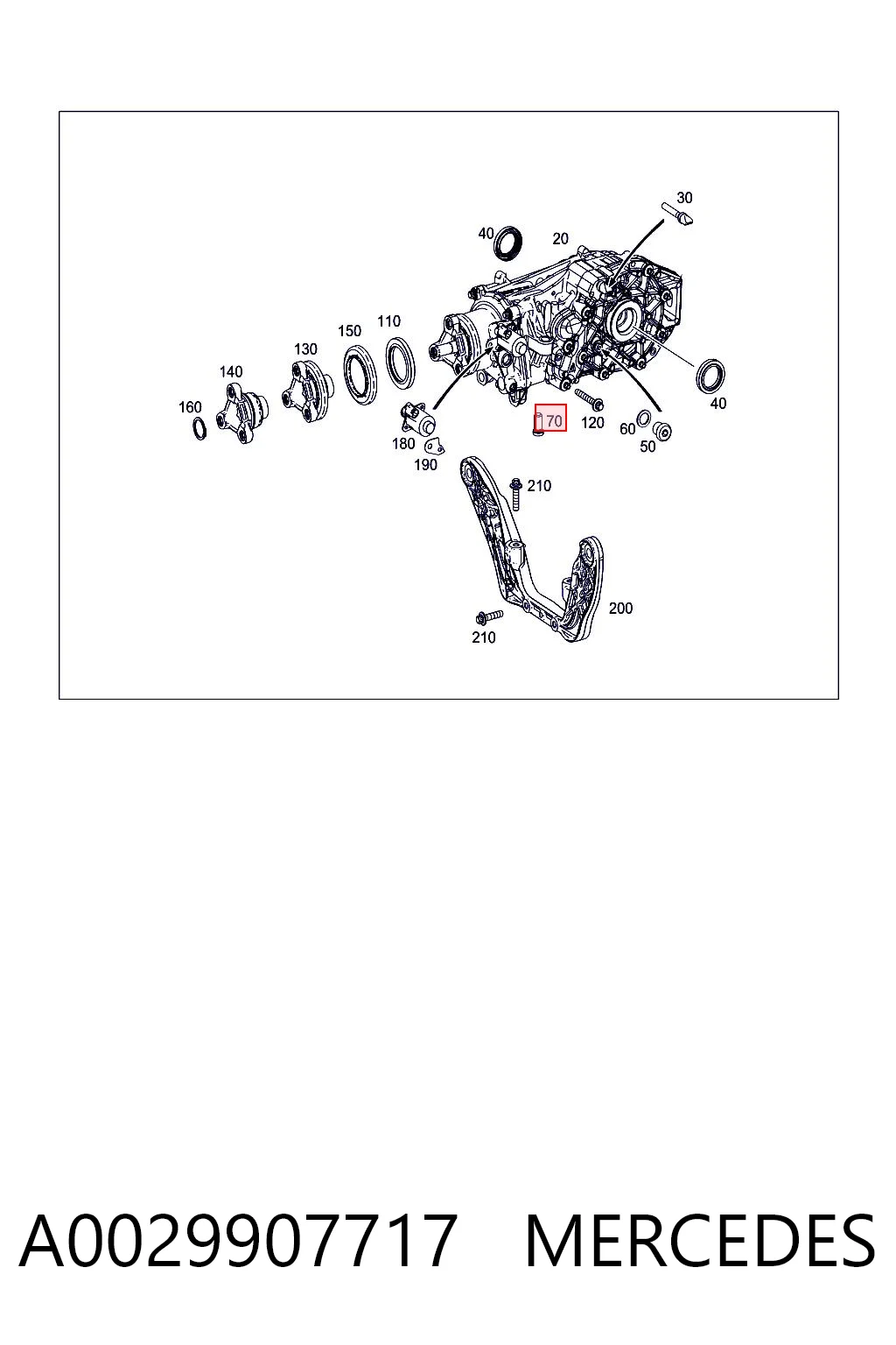 A0029907717 Mercedes 