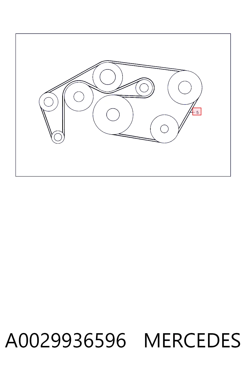 Клиновий ремінь Ford JK61004B ціна, від 29.90 USD
