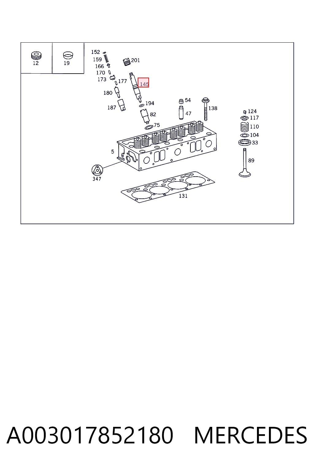 A003017852180 Mercedes