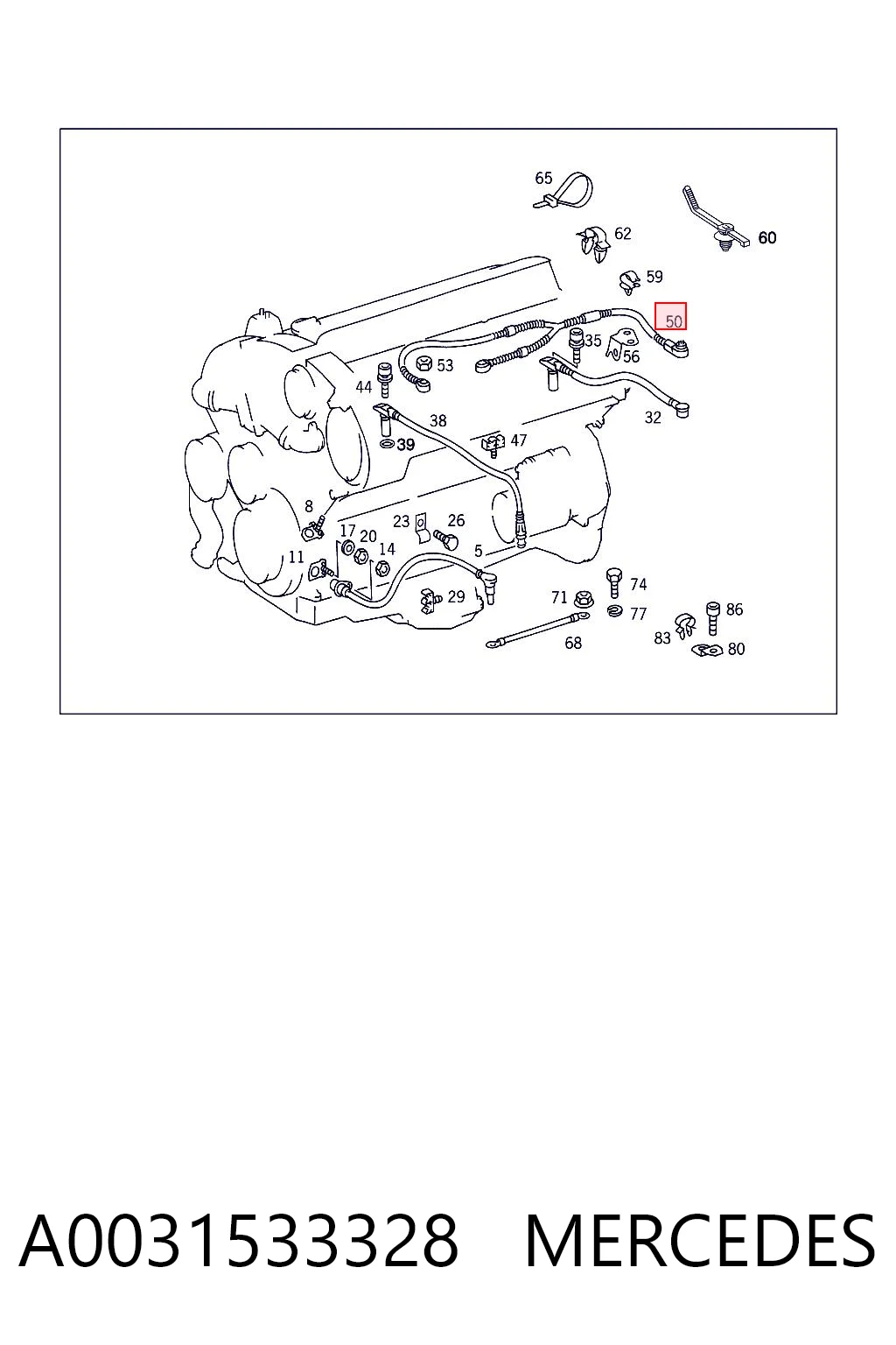 A0031533328 Mercedes