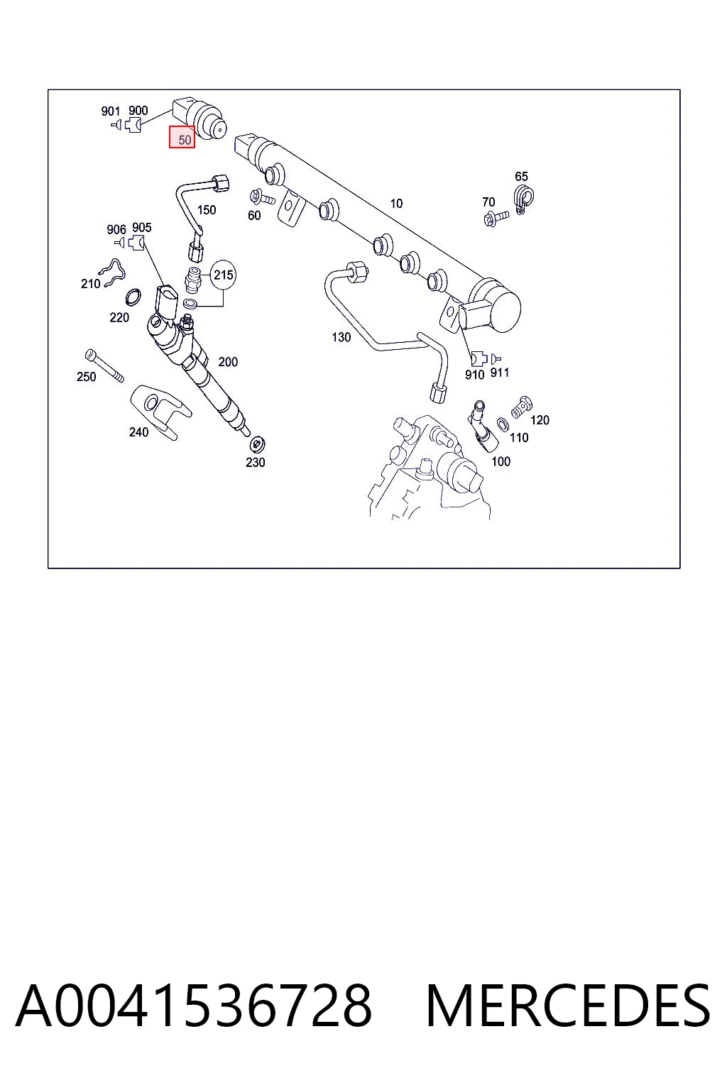 A0041536728 Mercedes Манометри