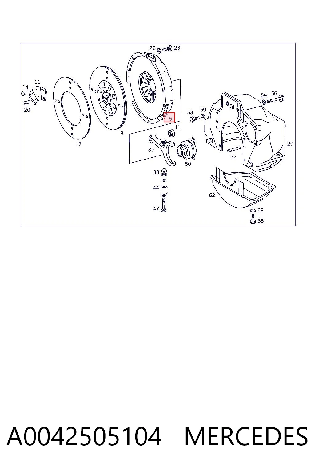 3482055031 Sachs Натискний диск зчеплення
