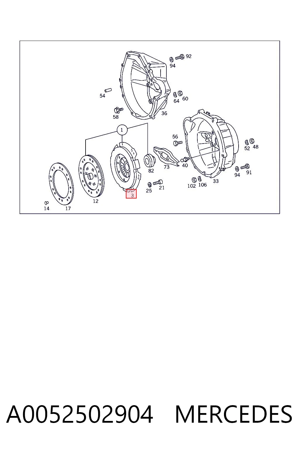 Пелюстковий кошик зчеплення Sachs 3082219132 ціна, від 25.51 USD