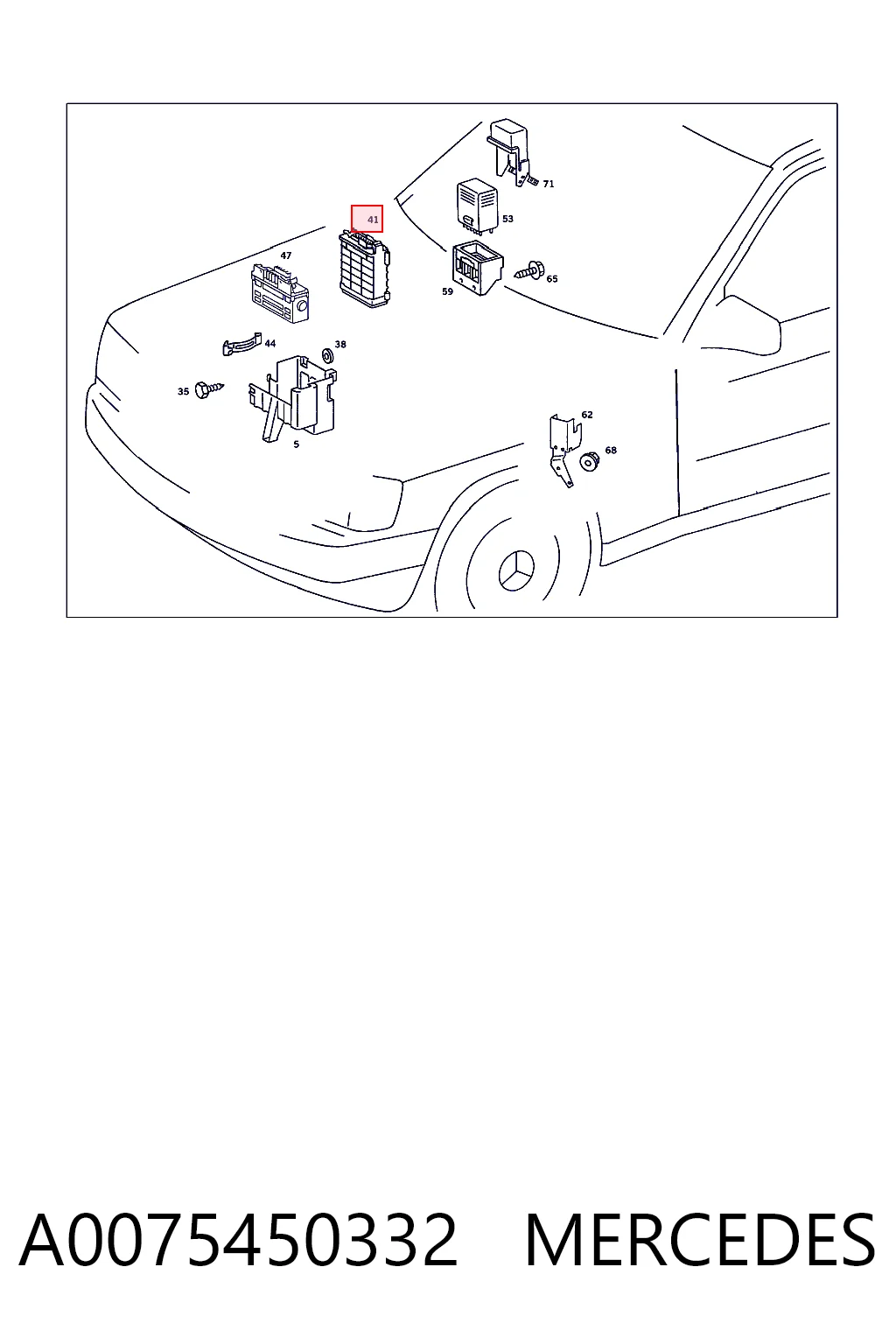 A0065450032 Mercedes 
