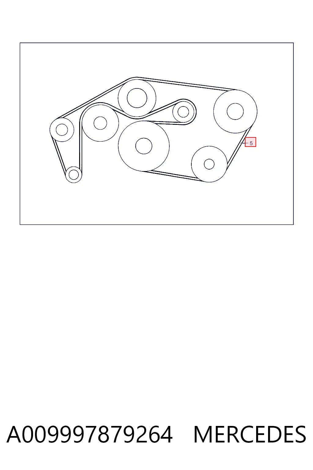 Клиновий ремінь Goodyear 8PK2463 ціна, від 21.22 USD