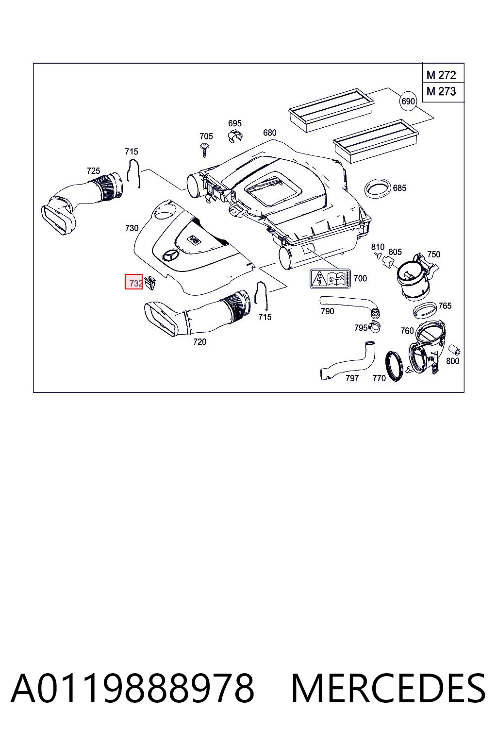 A0119888978 Mercedes 