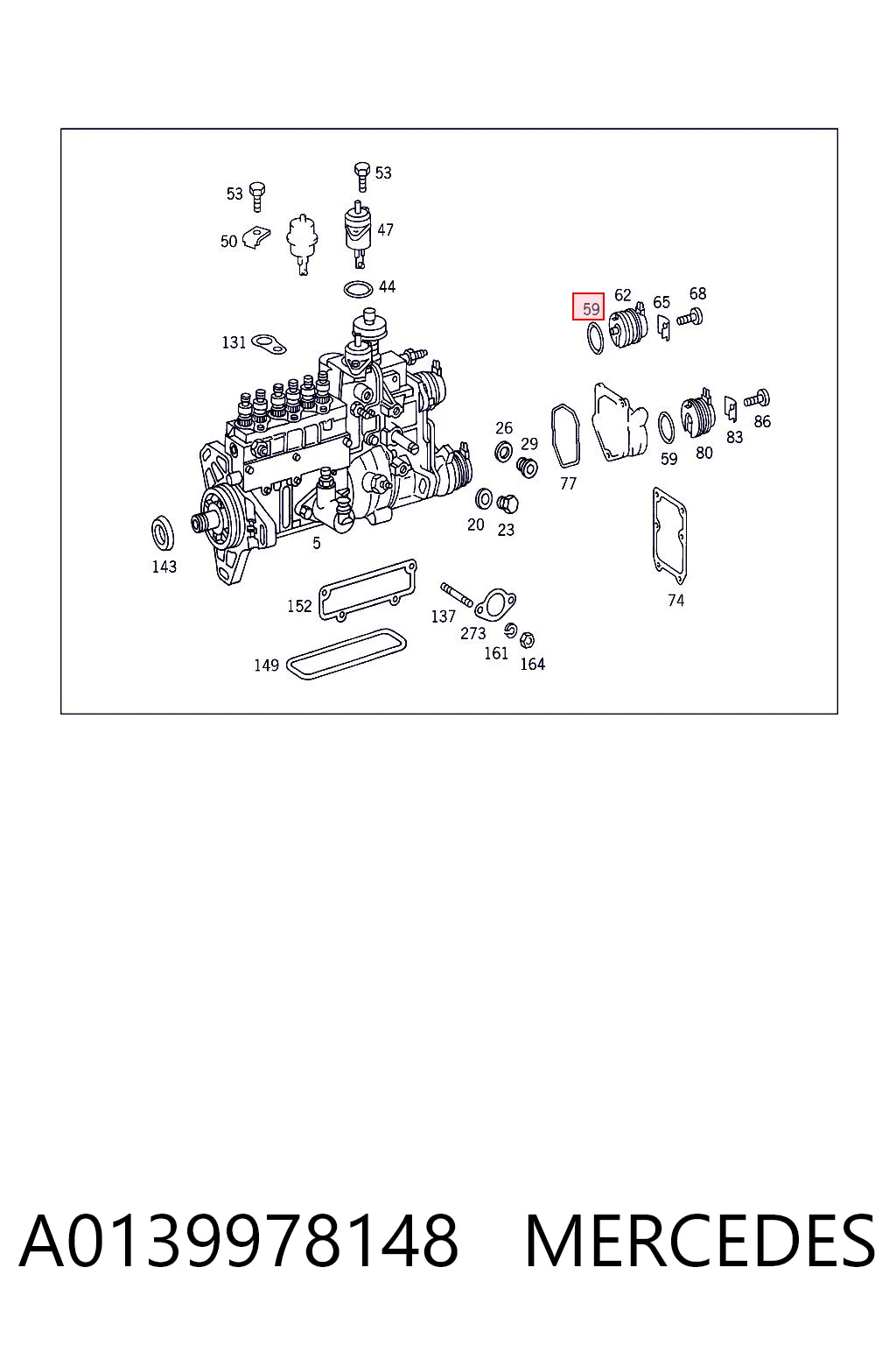 A0139978148 Mercedes