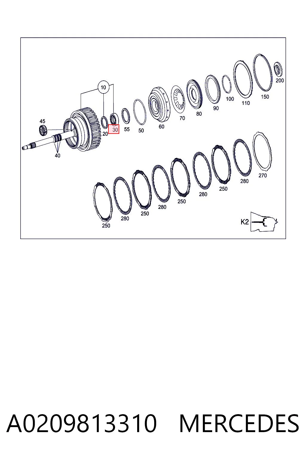 Купити 5001853329 Renault (RVI) Підшипник КПП