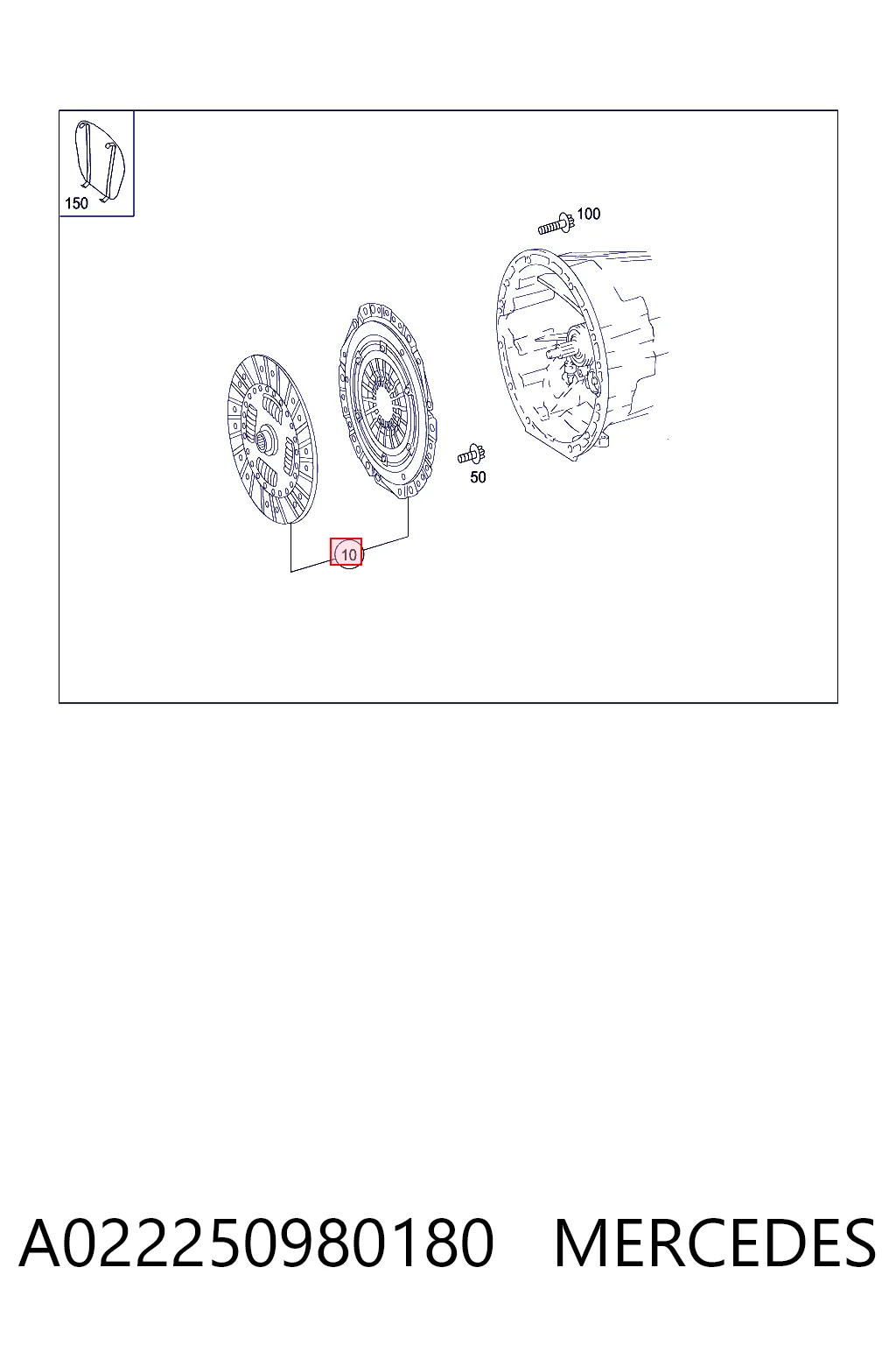 A022250980180 Mercedes