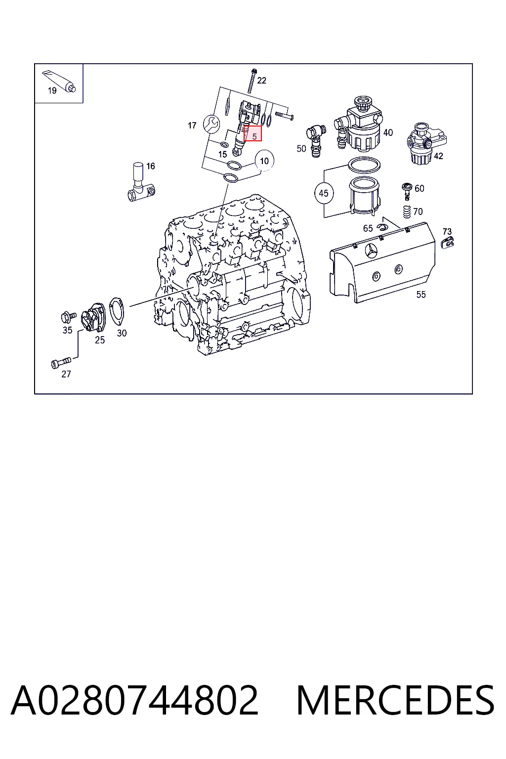 Форсунка паливна Bosch 0414799006 ціна, від 205.19 USD