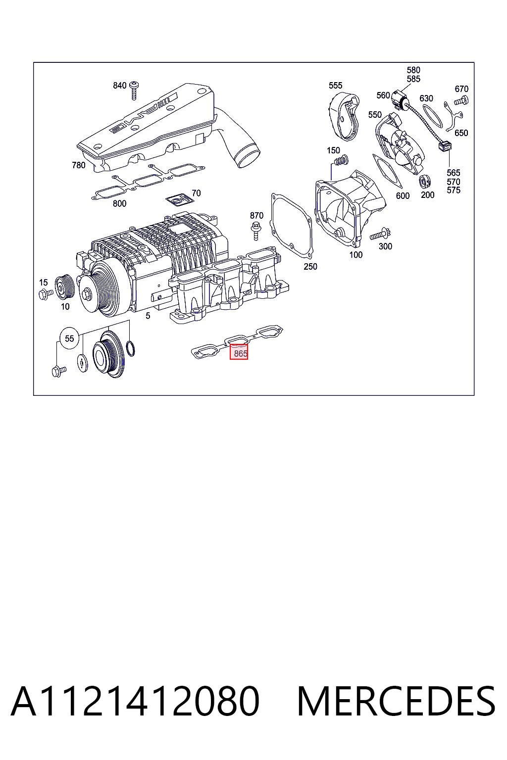 Прокладка впускного колектора Chrysler 5096513AA ціна, від 4.52 USD