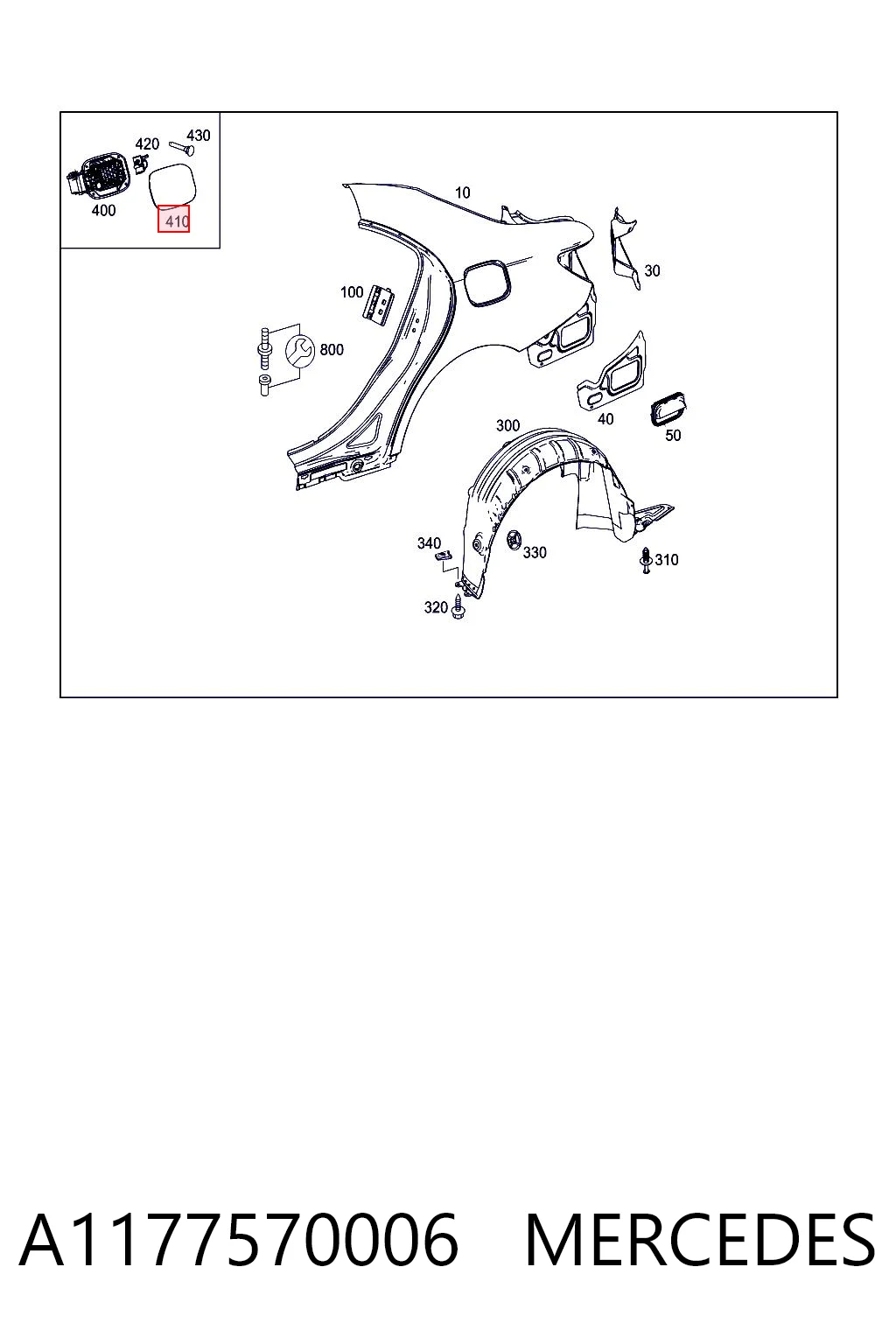 A1177570006 Mercedes 