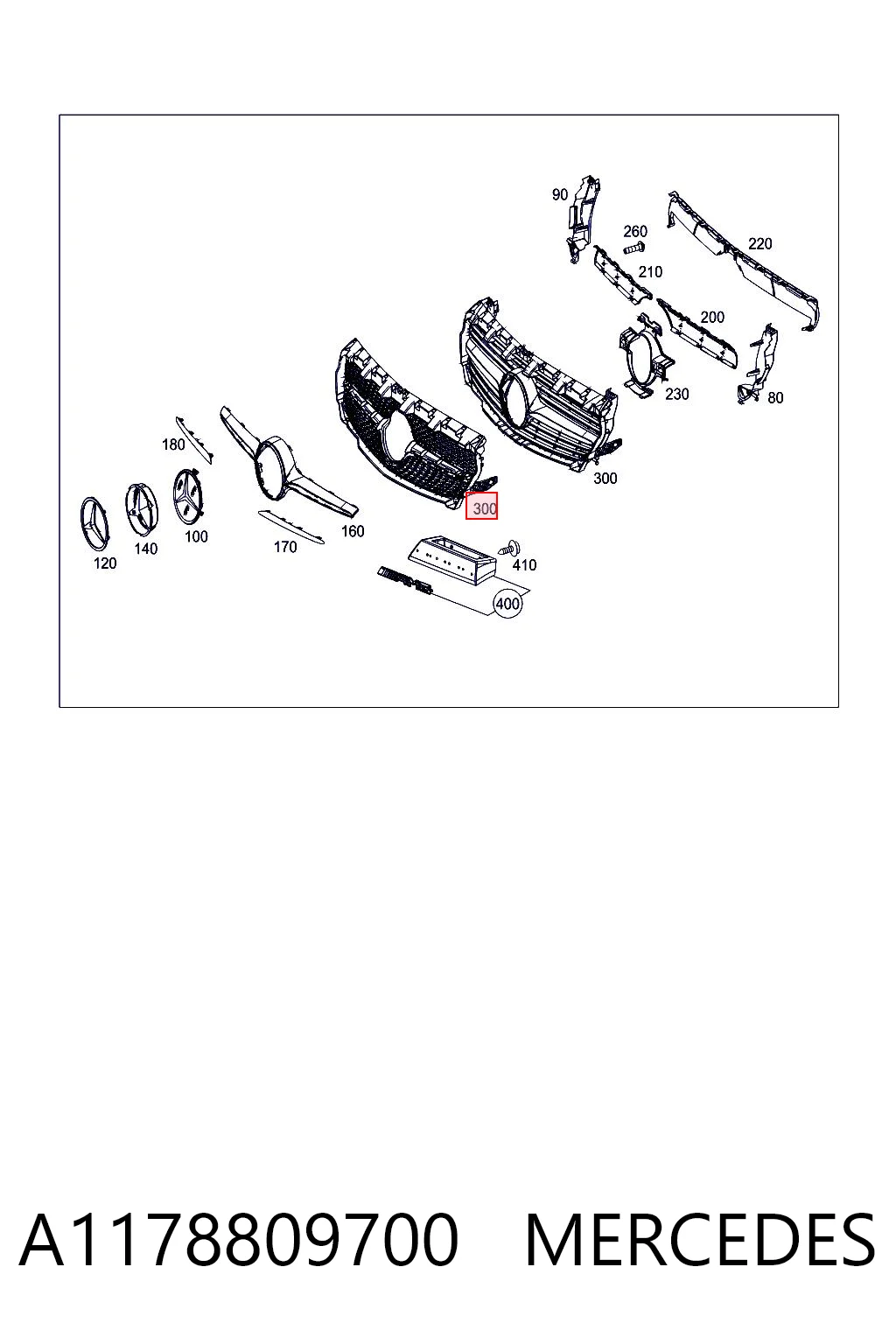A1178809700 Mercedes 