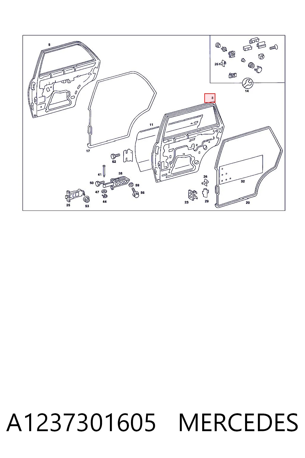 A1237301605 Mercedes