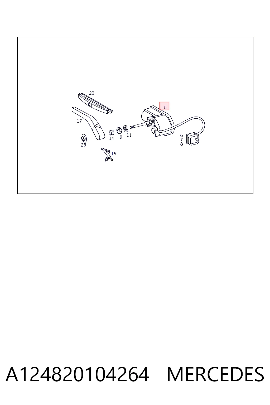 0390206824 Bosch Мотор приводу склоочисника фари, правої