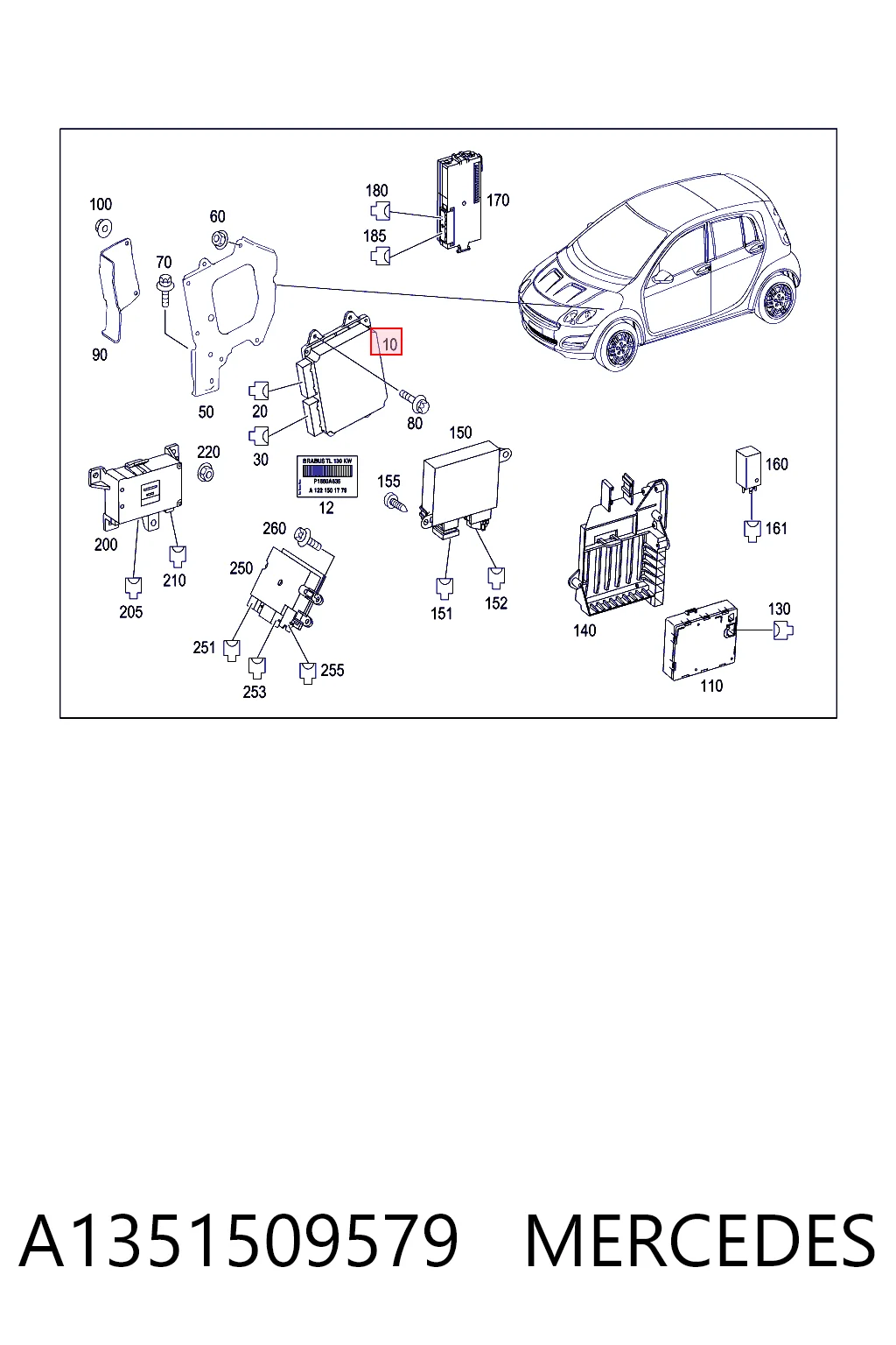  Електронний блок керування двигуном Mitsubishi Colt 6