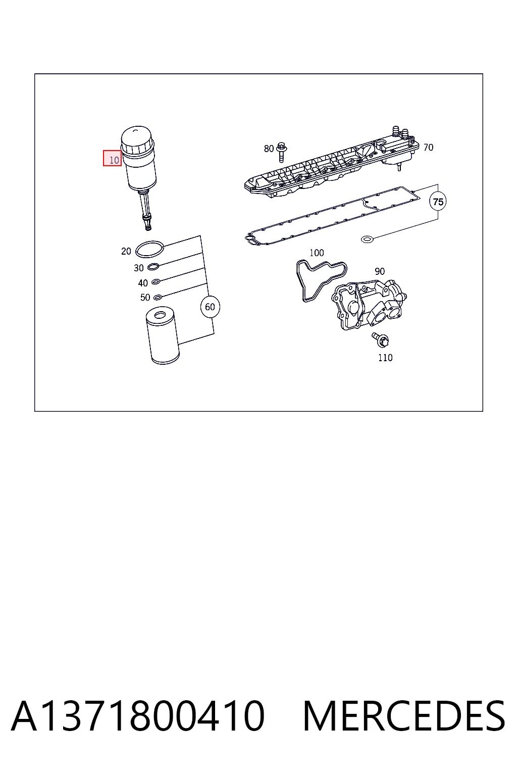 A1371800410 Mercedes