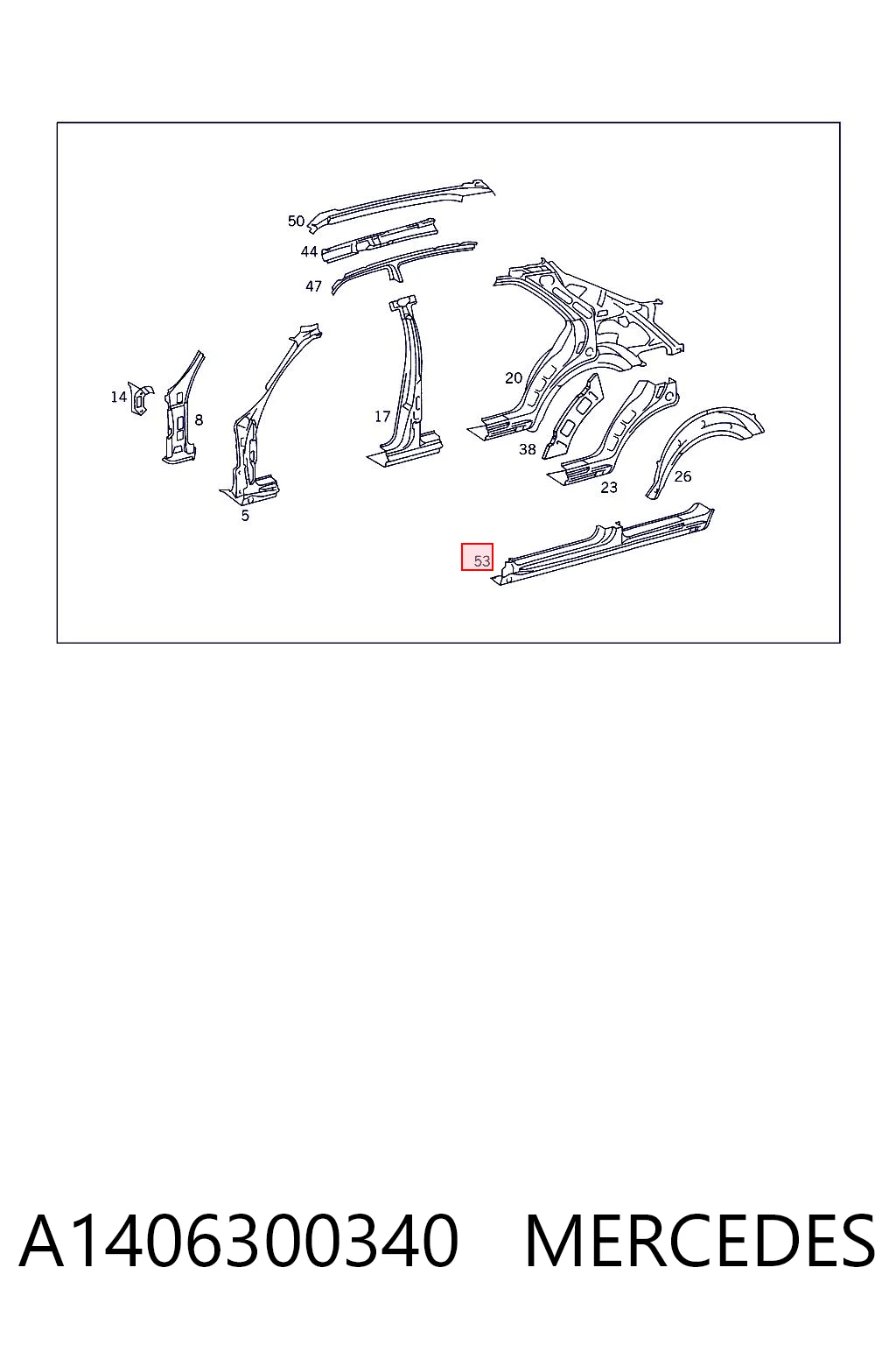 A1406300340 Mercedes