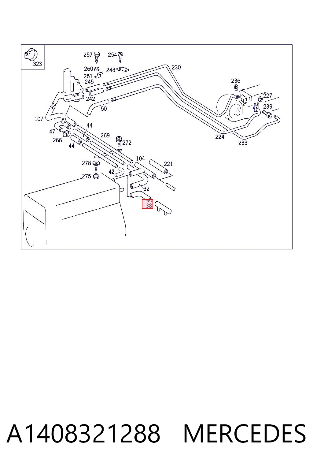 A1408321288 Mercedes 