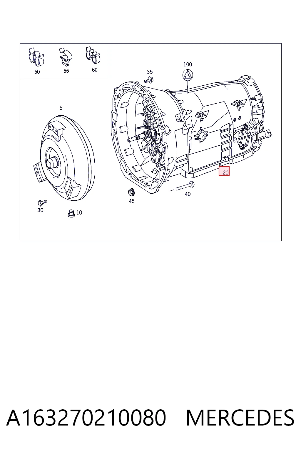 Купити АКПП Mercedes ML/GLE  W163