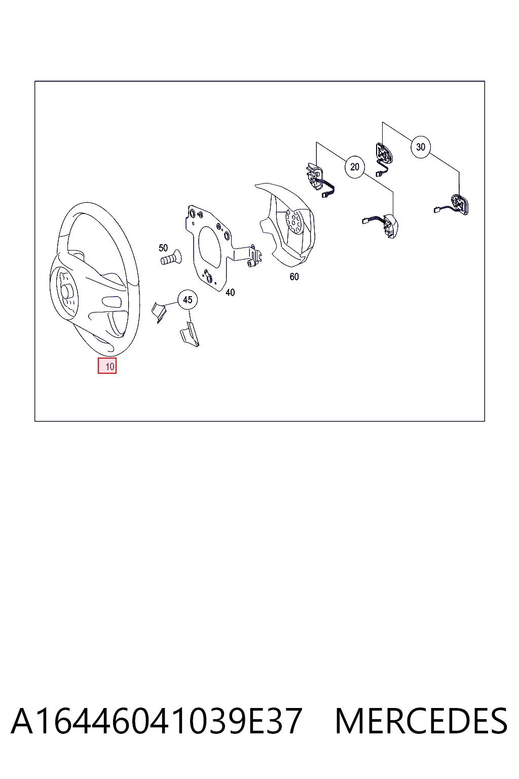 Рульове колесо Mercedes B W245