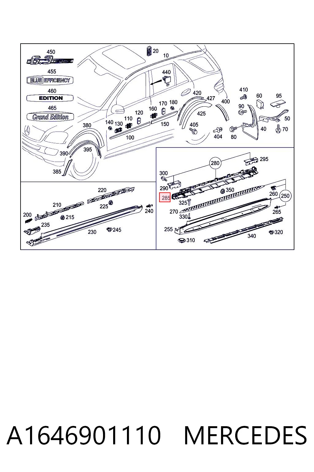 A1646901110 Mercedes