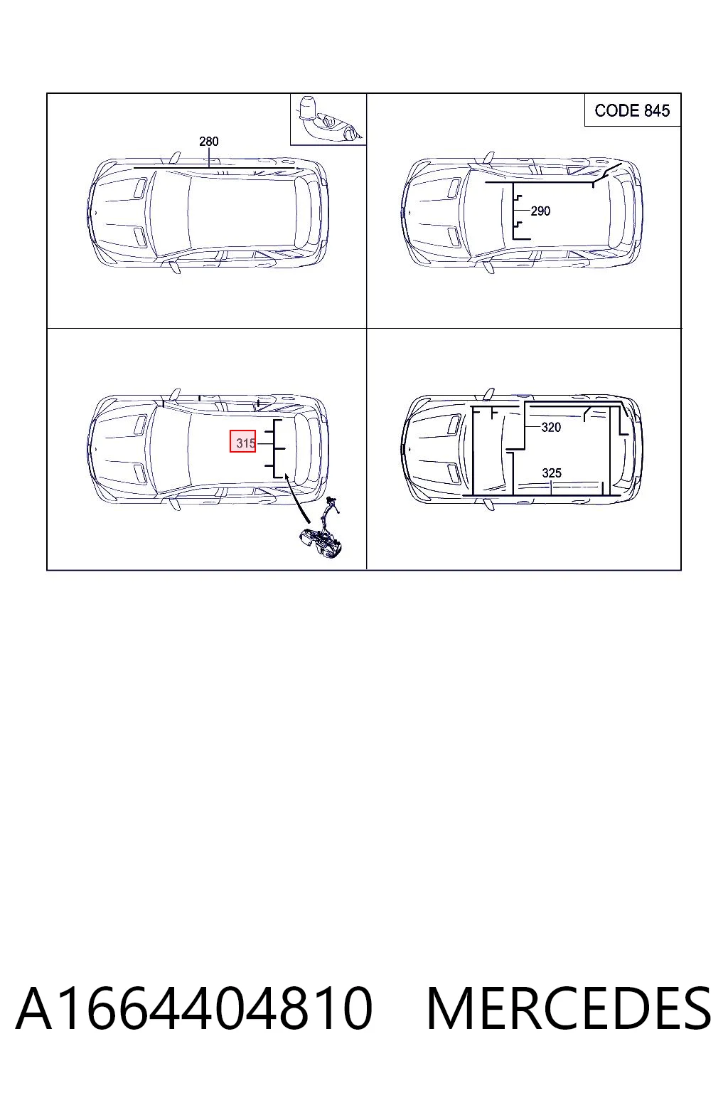 A1664404810 Mercedes 
