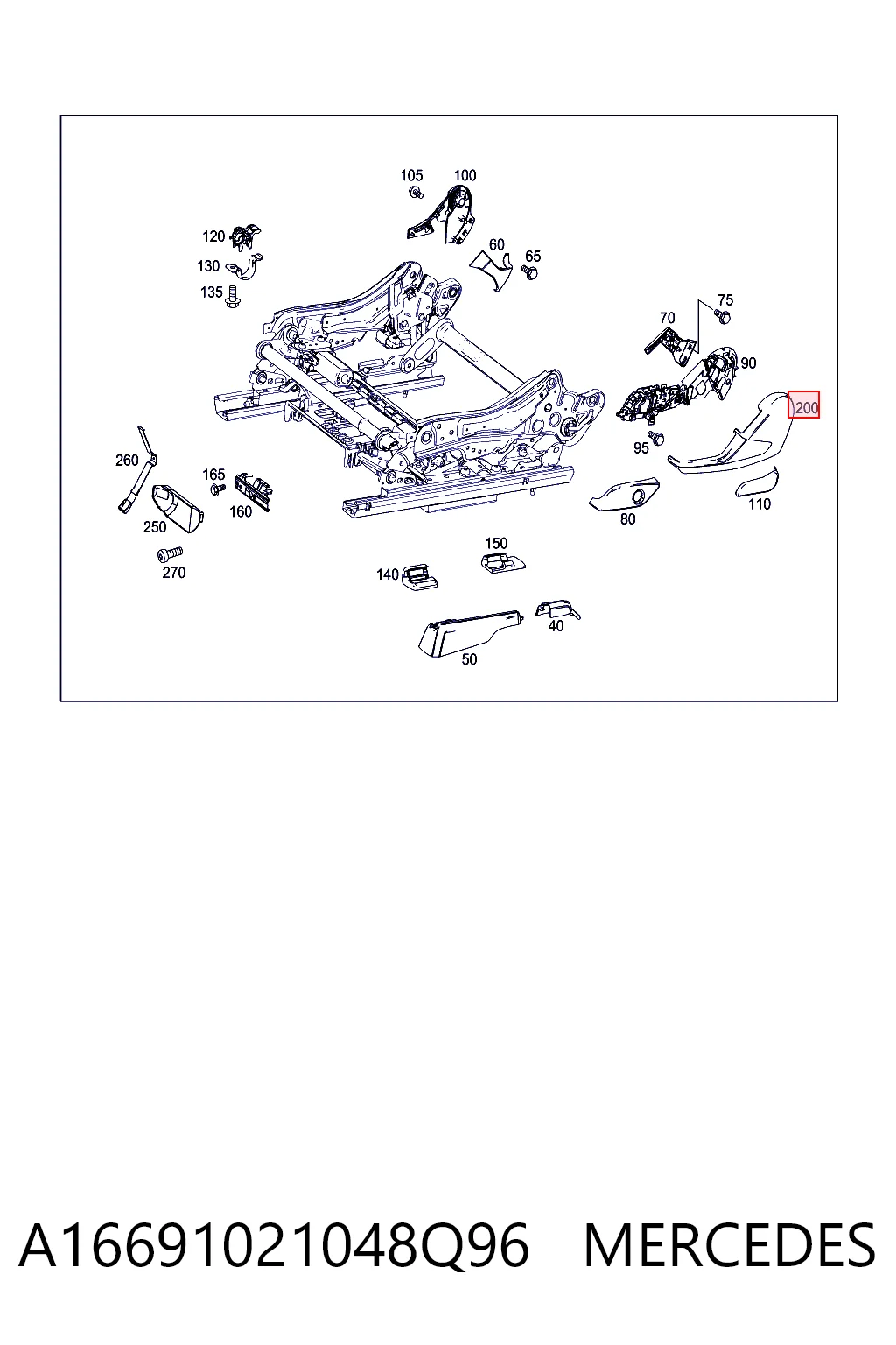 A16691021047E94 Mercedes 