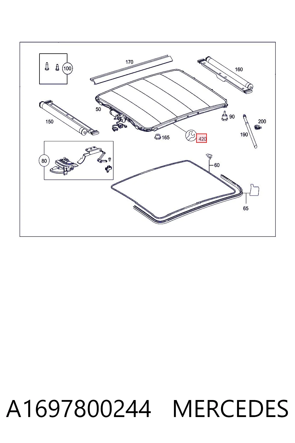 A1697800244 Mercedes 