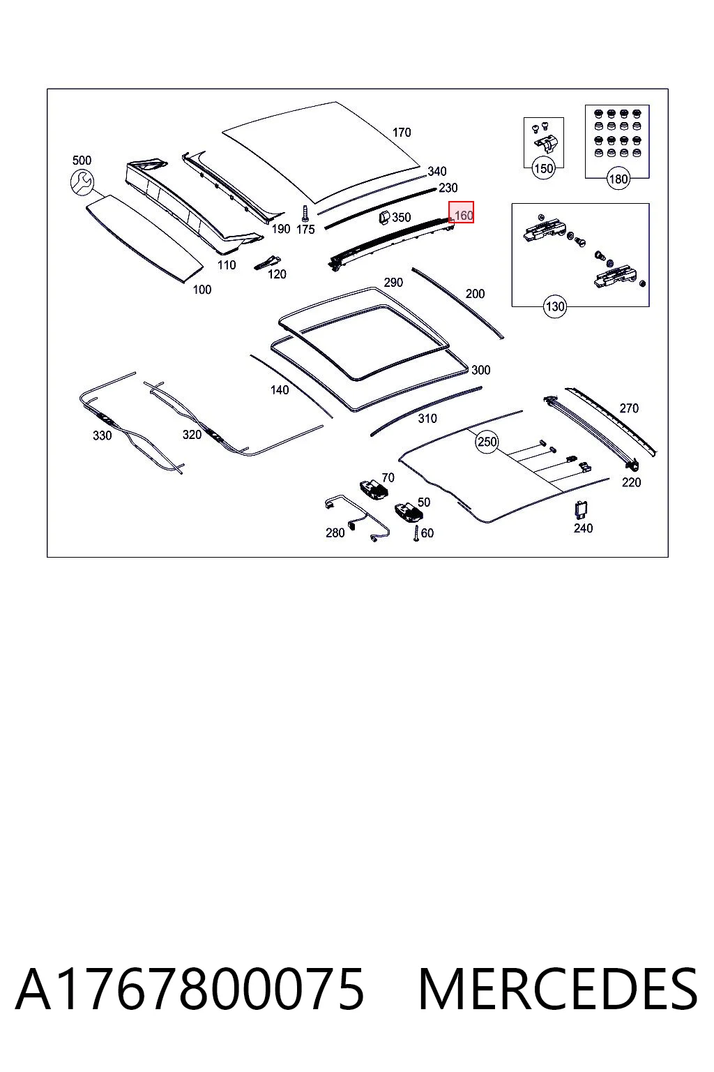 A1767800075 Mercedes 