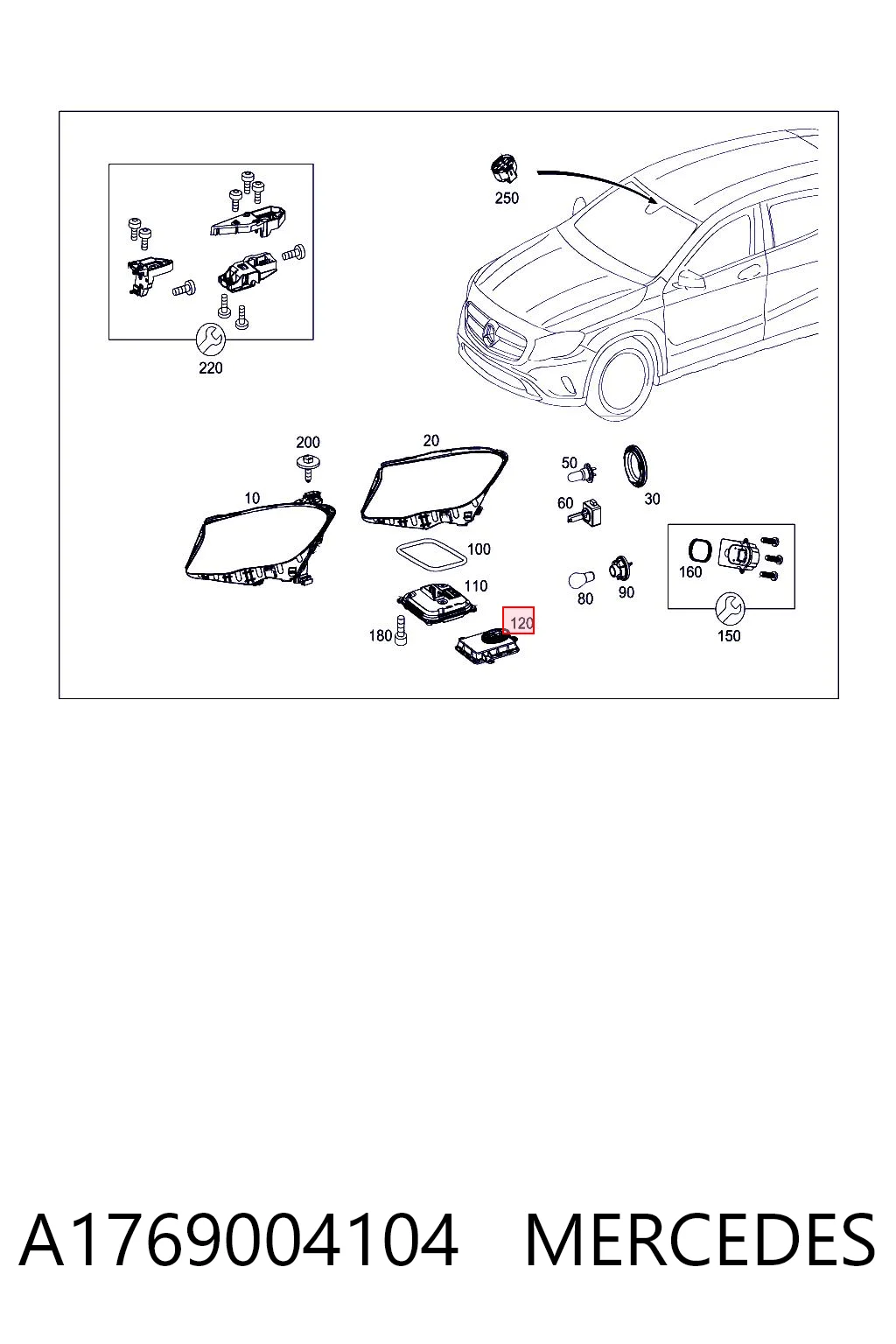 A1769004104 Mercedes 