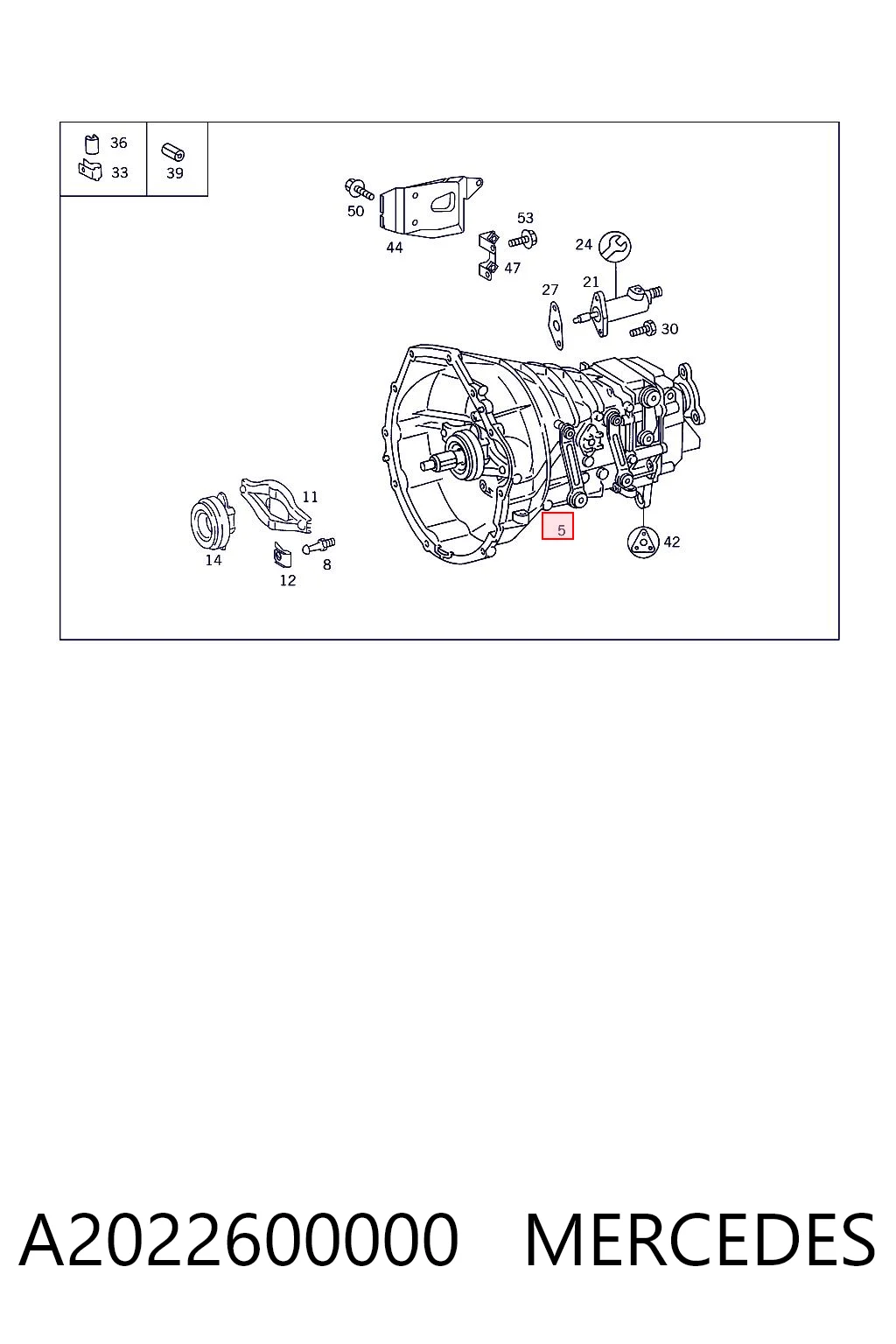  Коробка передач Mercedes CLK 