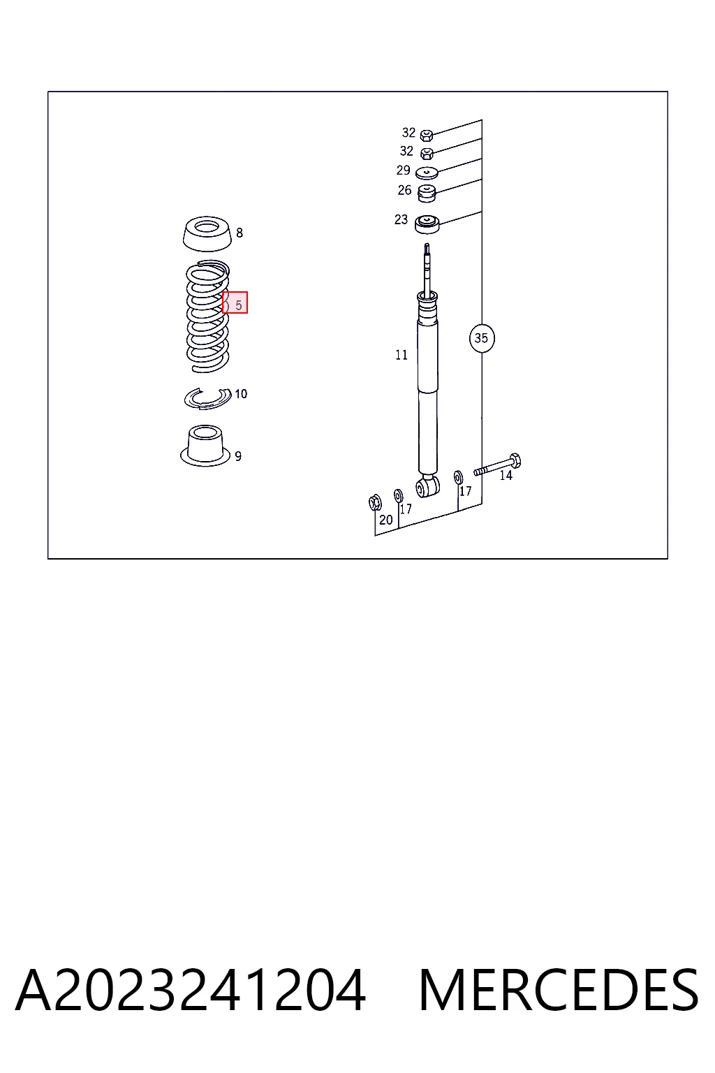Пружина задня K+F 319517 ціна, від 38.39 USD