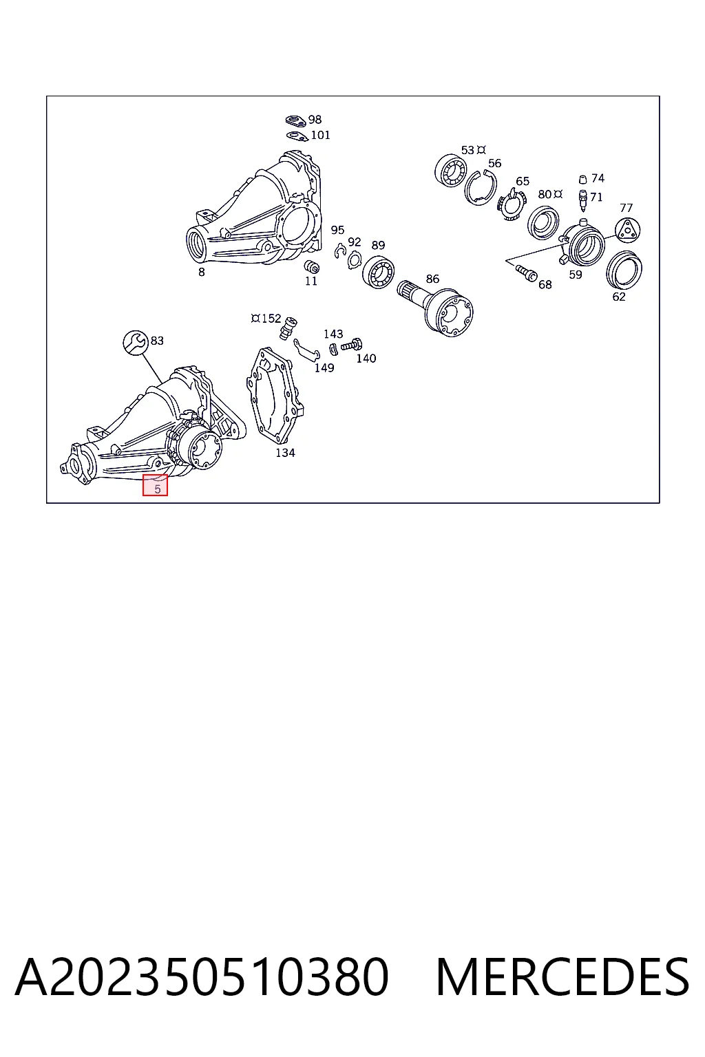 A202350510380 Mercedes