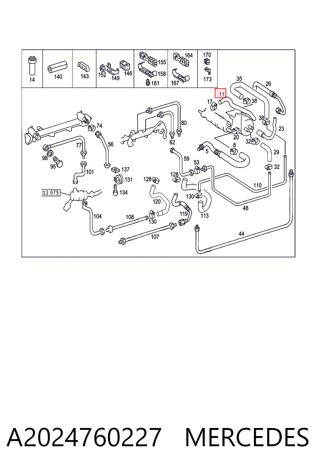 A2024760227 Mercedes