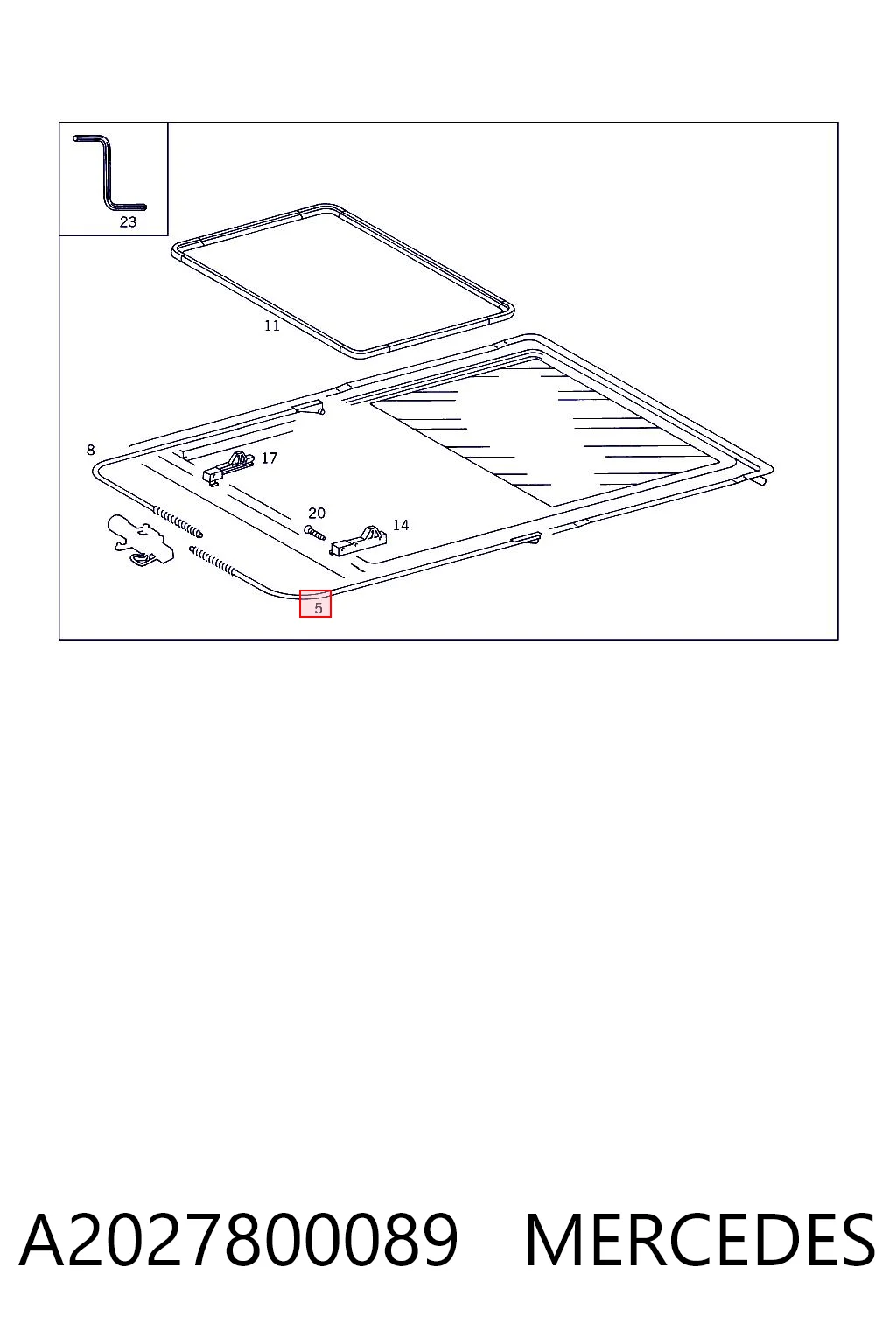 A2027800089 Mercedes