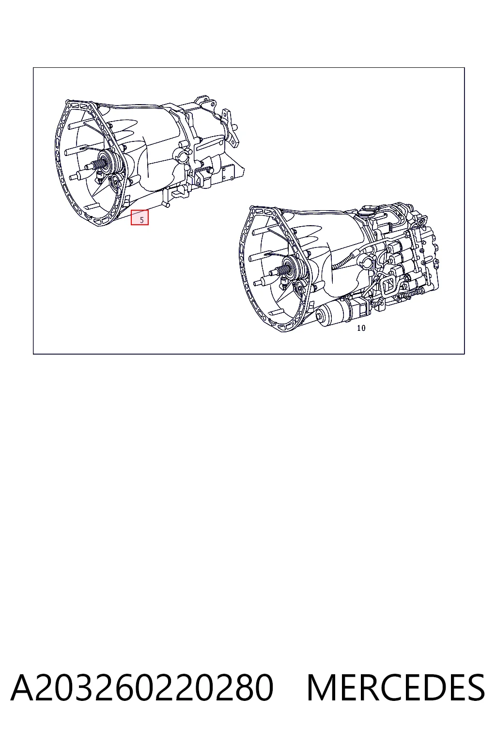 Купити Коробка передач Mercedes E  S211