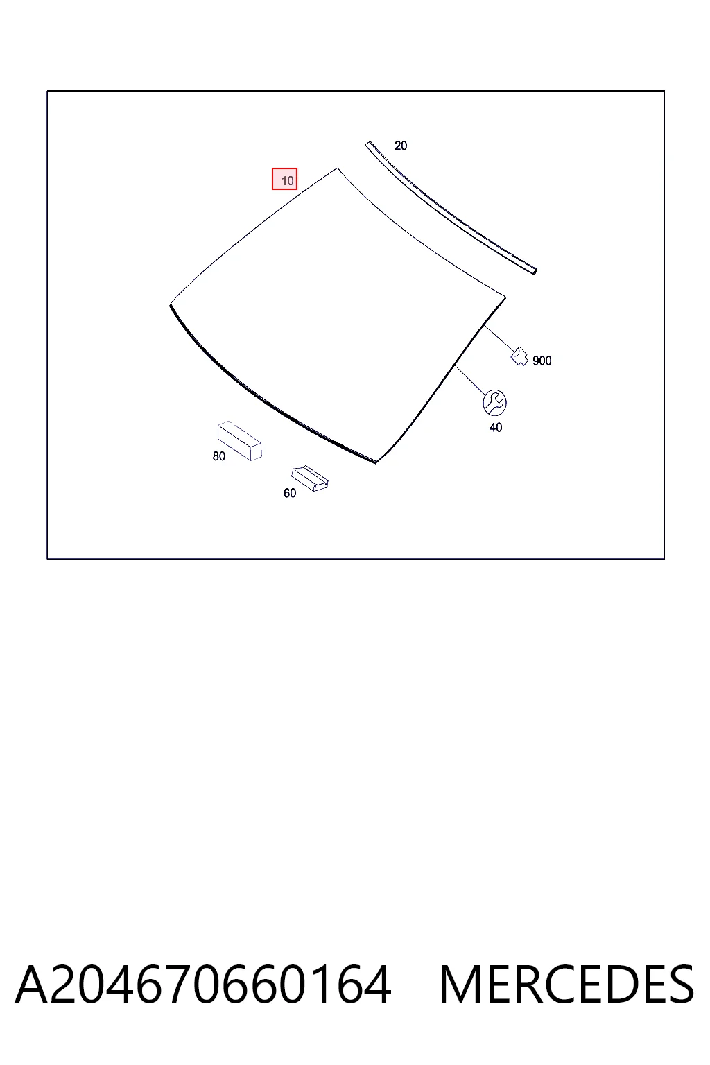 Автоскло Pilkington AB60435C ціна, від 125.51 USD