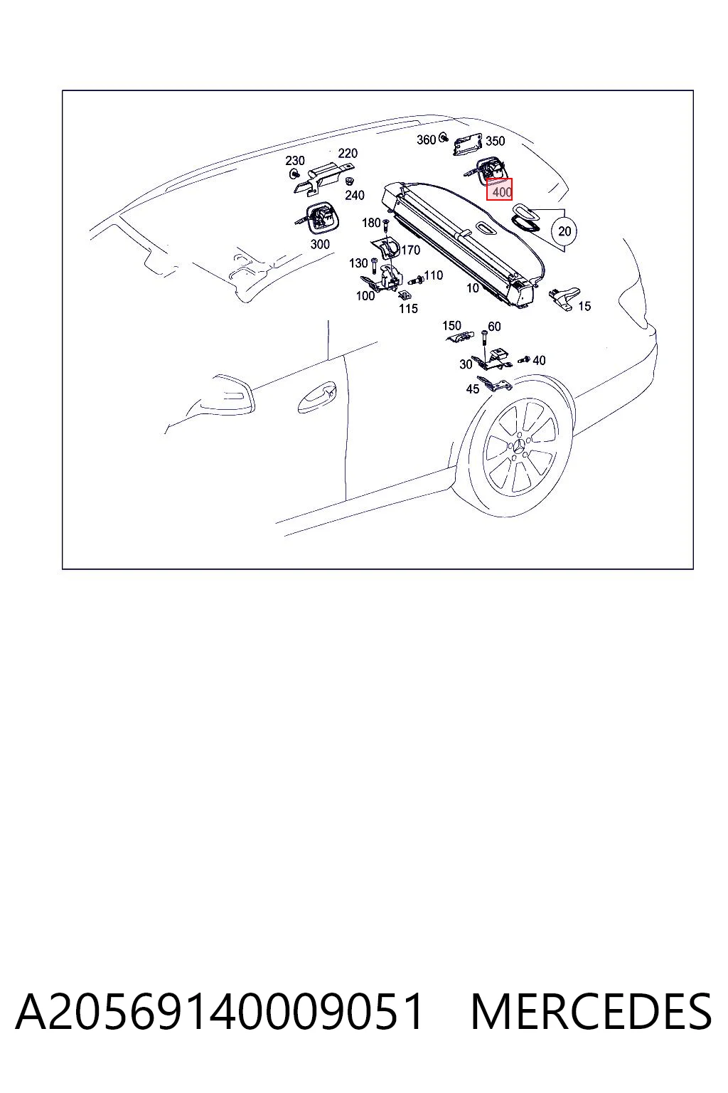 A2056914000 Mercedes 