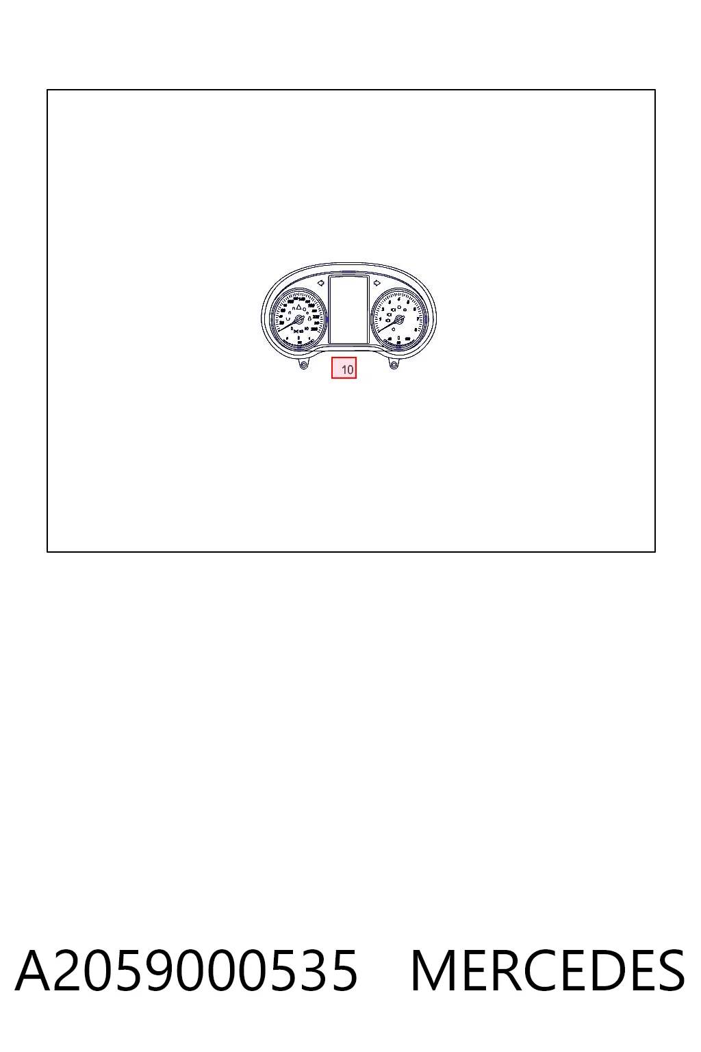 A2059000535 Mercedes