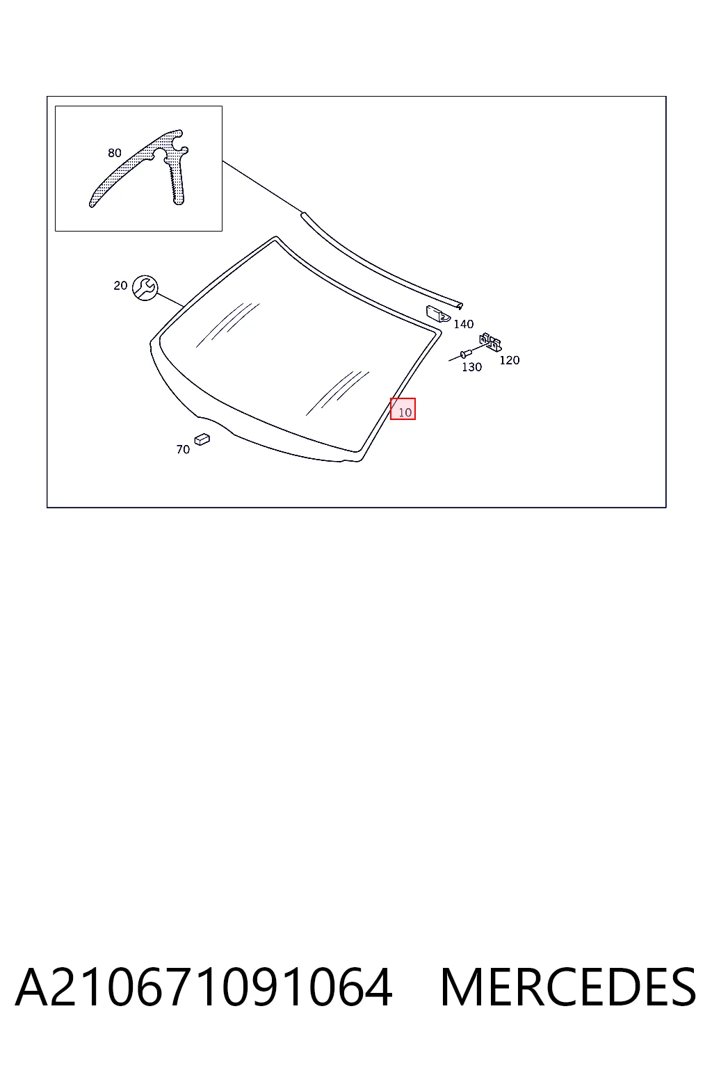 Лобове скло AB26362A Pilkington