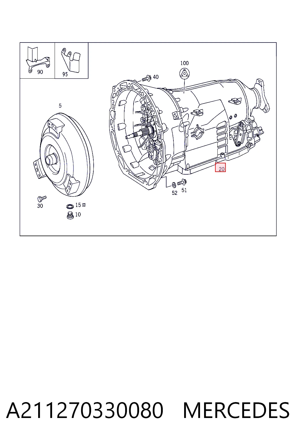 Купити АКПП Mercedes C  CL203