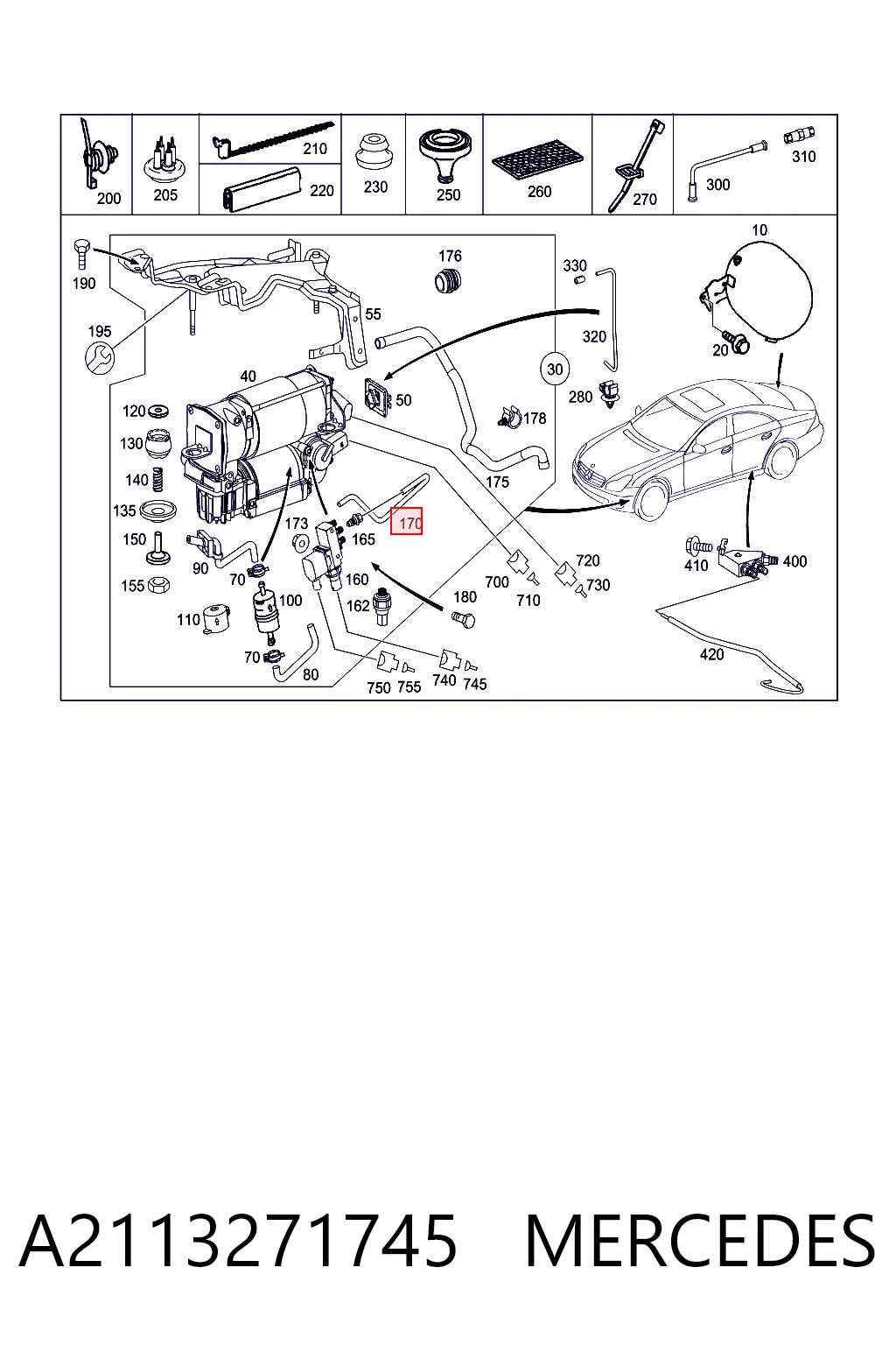 A2113271745 Mercedes