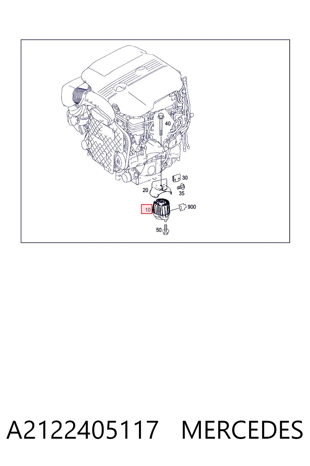 A2122405117 Mercedes 