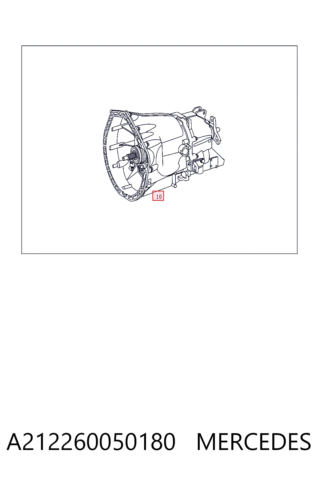  Коробка передач Mercedes C 