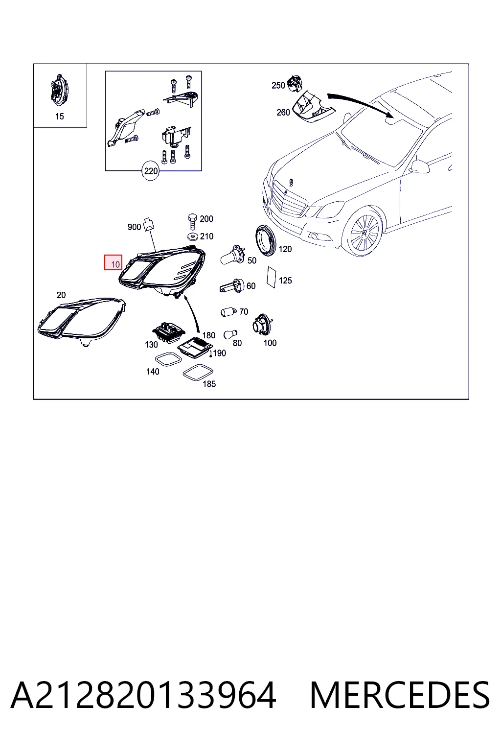Фара ліва передня Polcar 5018091H ціна, від 1210.88 USD