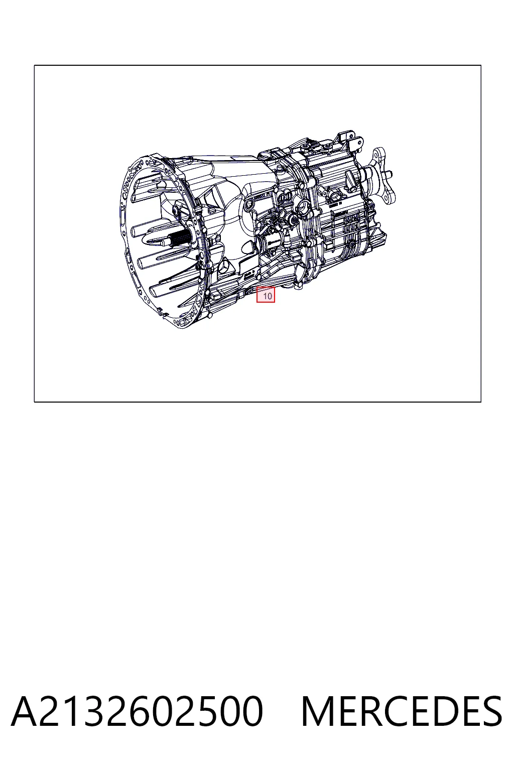 МКП в зборі Mercedes C седан (W205) (2013 - 2021) ціна, від 513.14 USD